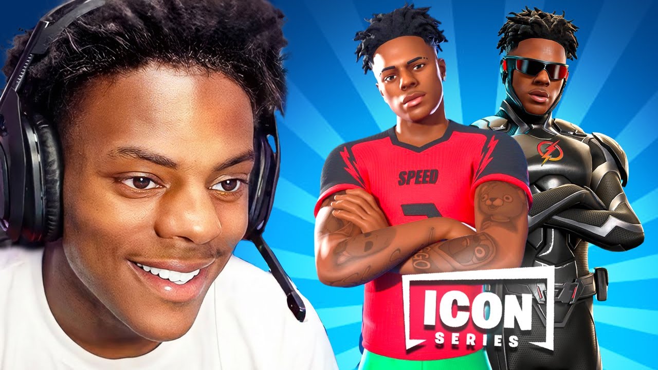 Представляем скин иконы Fortnite от iSHOWSPEED!