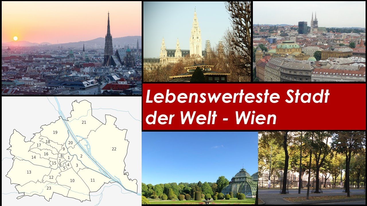 Wohnen in Wien - die lebenswerteste Stadt der Welt im &Uuml;berblick (2021, eng + de sub)
