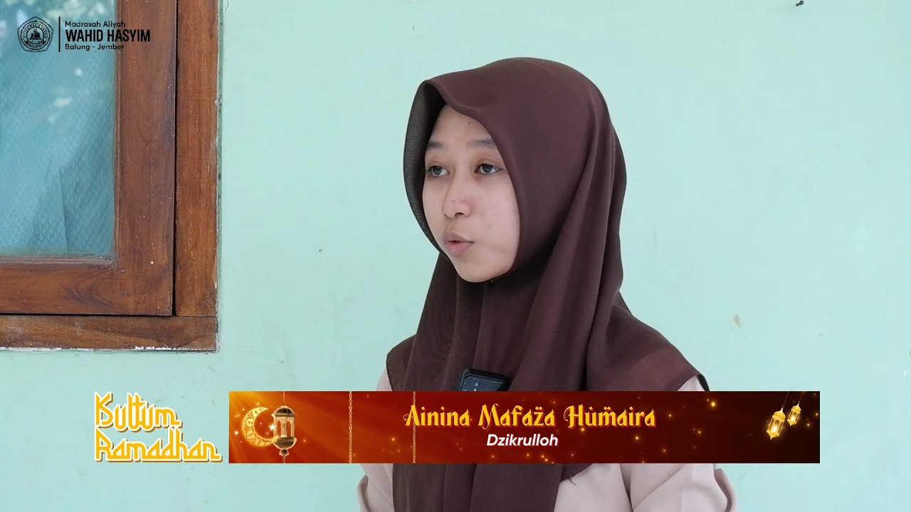 Dzikrulloh | KULTUM RAMADHAN MASWAHAS