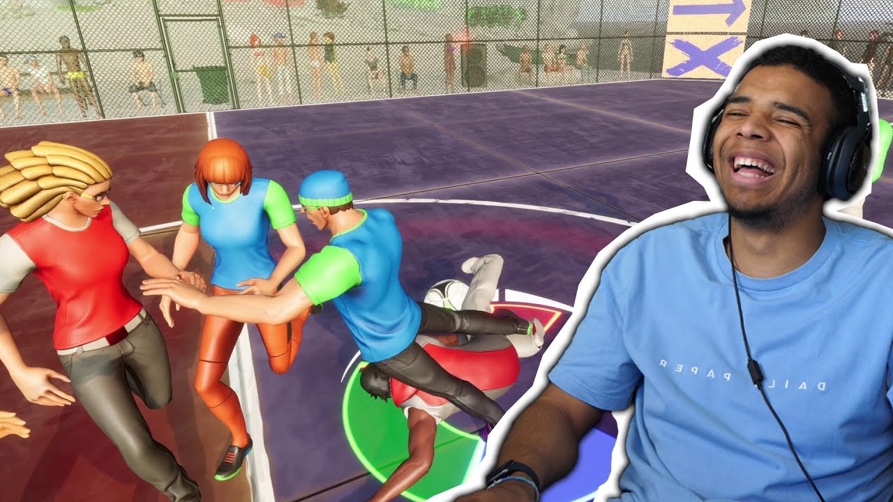 ON JOUE A UN JEU DE FOOT OÙ ON PEUT SE TAPPER AVEC LA FRIENDLY FAMILY (Y'a pas de règles)