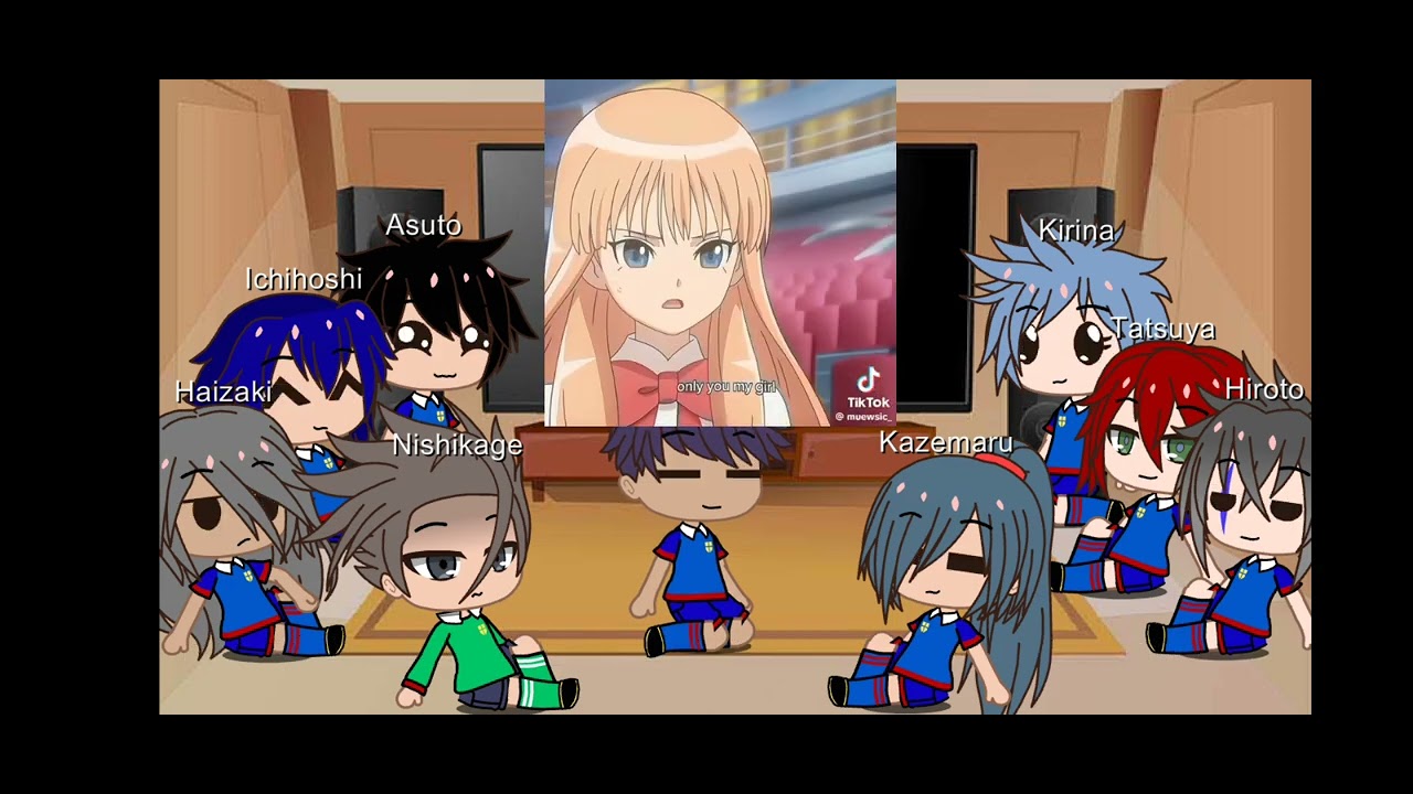 ⚽Inazuma Eleven Orion Players react to Nosaka and Anna (NosakaxAnna) Part 3/3