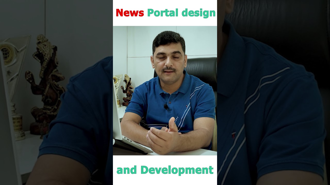 News Portal Design and Development Company | न्यूज़ पोर्टल कैसे बनाएं  #shorts #ytshorts #newsdesign
