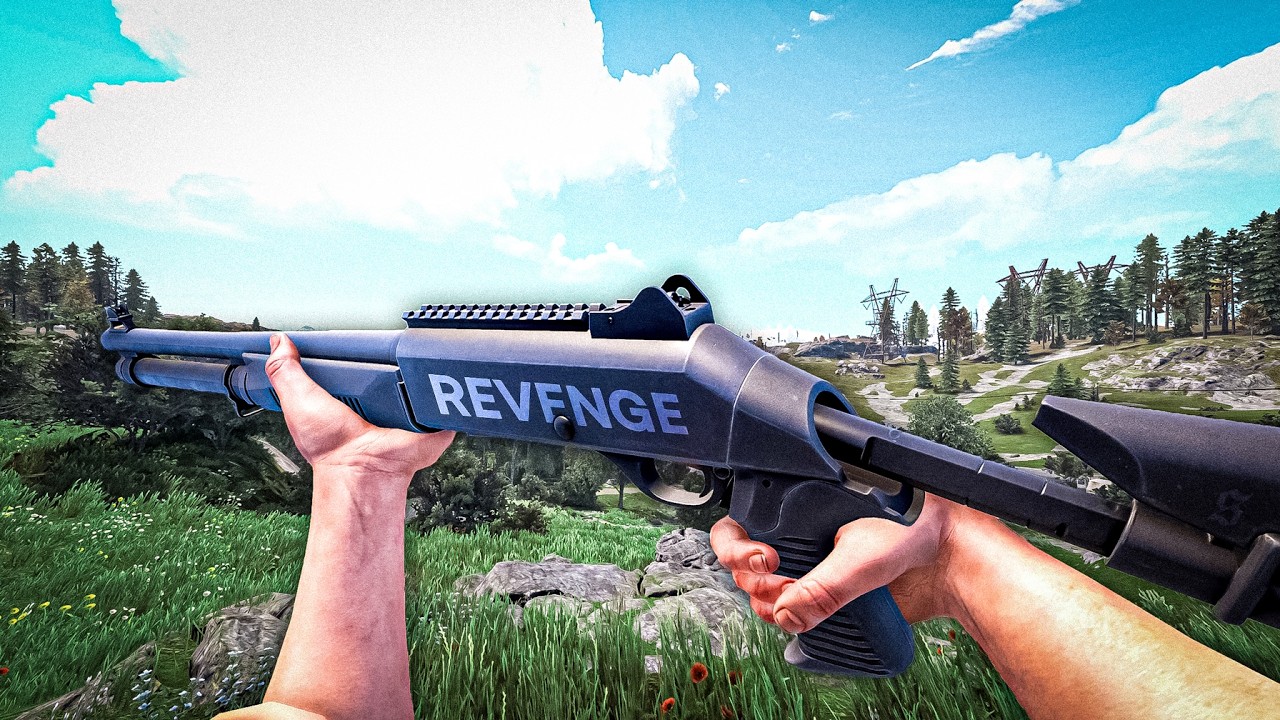 How the M4 SHOTGUN made me go RAMBO against a clan - SOLO VANILLA RUST #9 S159