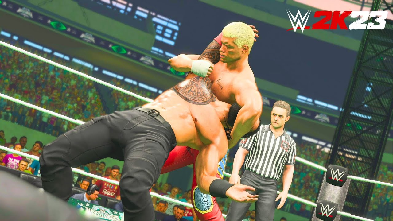 Playing On The WRESTLEMANIA 40 Arena!!! (WWE 2K23 Online)