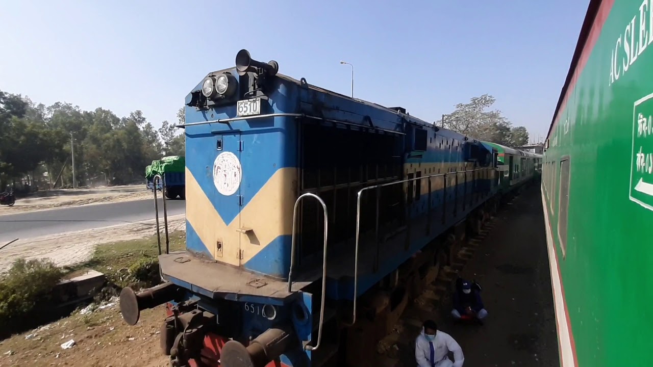 Dhaka - Khulna Train Journey by Sundarban Express #Sundarban Express