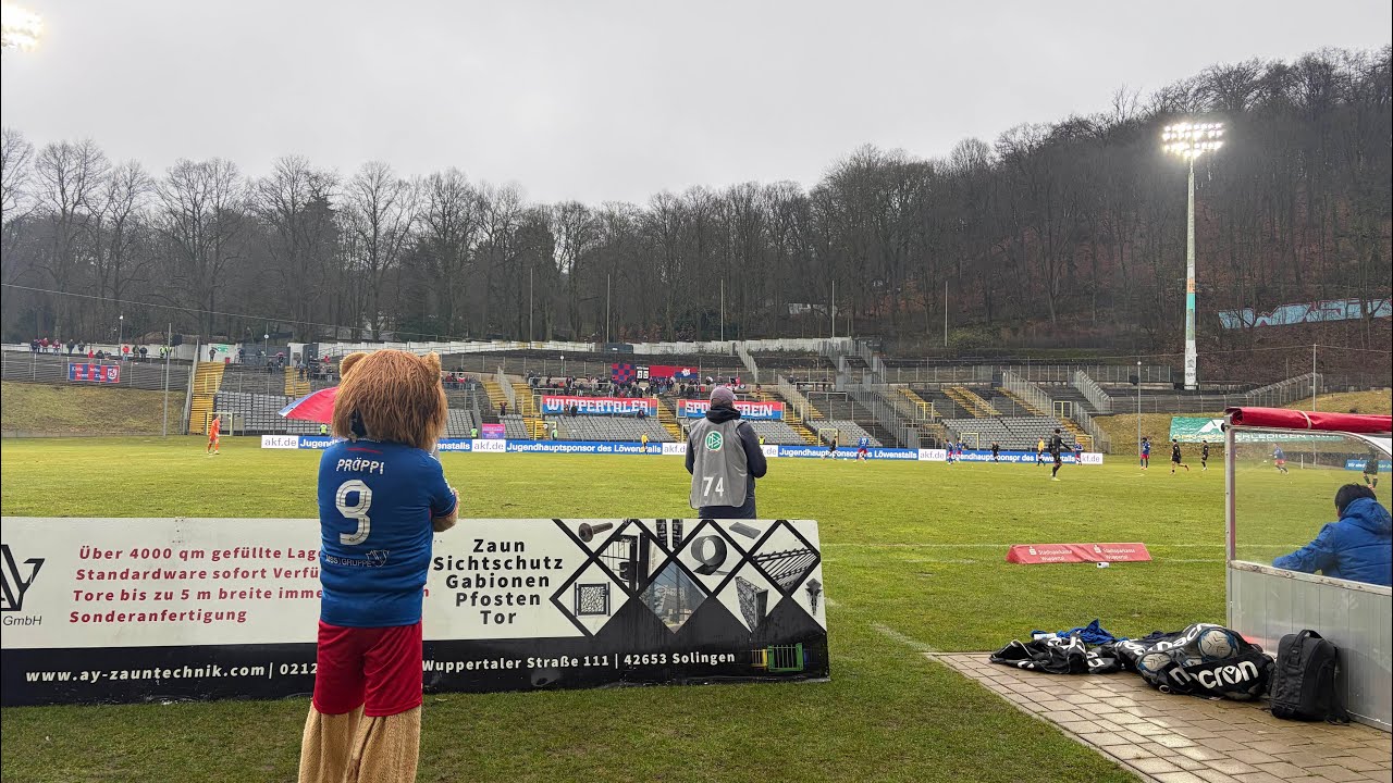 Was für ein Spiel! Wuppertaler Sv gegen 1.Fc Köln2 | Regionalliga West Stadion Vlog 