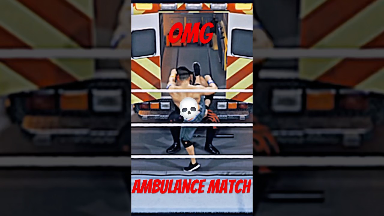 wwe 2k24 ambulance match #shorts #wwe2k24 #shortsfeed #montagem #viralshorts #wwe2k25