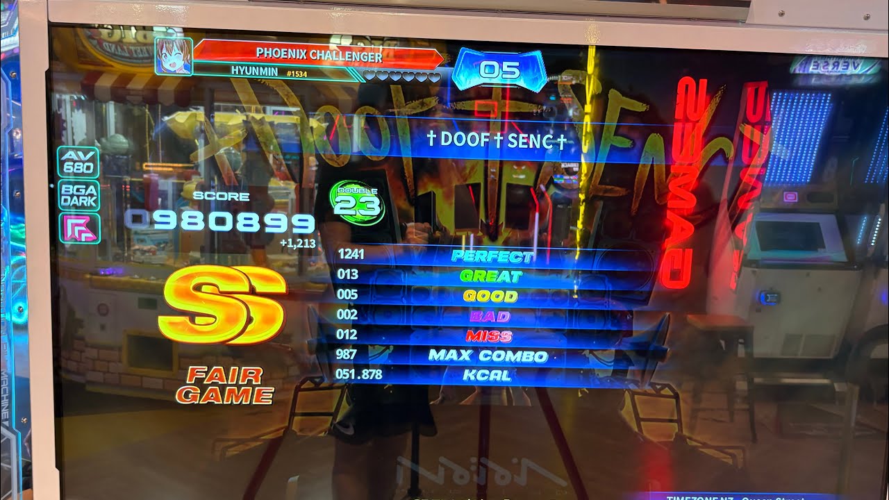 [PIU PHOENIX] †DOOF†SENC† D23 SS