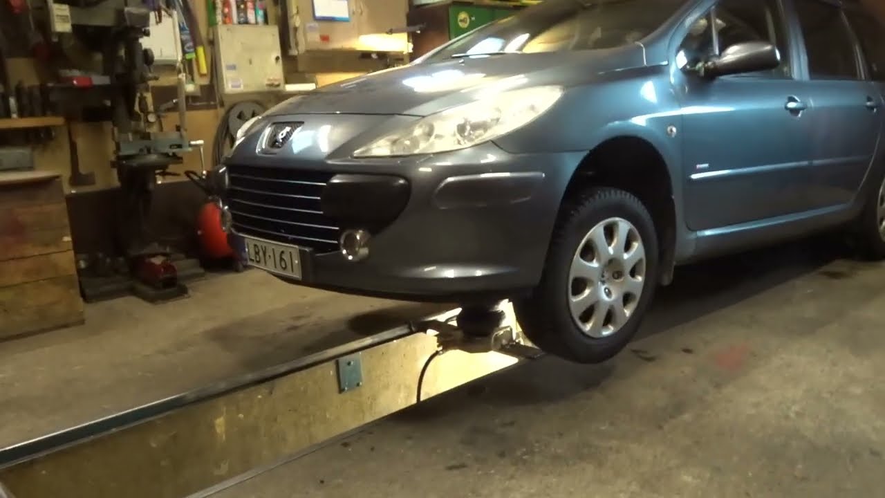 Peugeot 307 / Ulkolämpömittarin anturin vaihto !