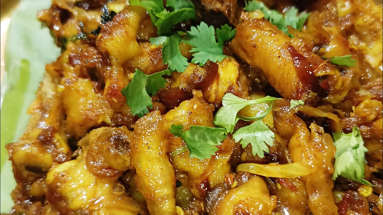 Chicken panja🖐️ recipe dry fry/ek bar ghar me banaye #vediovirel #chickenrecipes #trendingvideo 