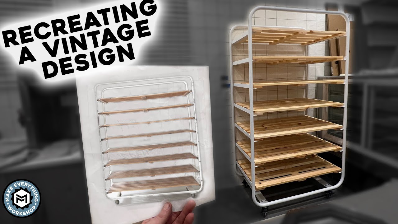 Recreating A Vintage Shelving Unit From a Photo!