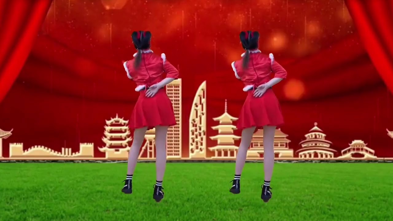 广场舞《吉祥》《开门红》《开业大吉》《365个祝福》