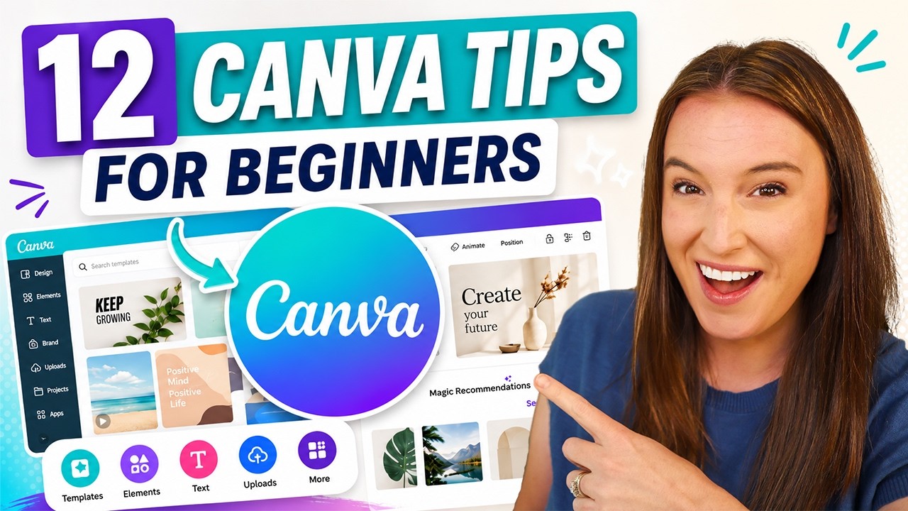 12 советов и хитростей в Canva, которые ДОЛЖЕН знать каждый новичок (обучение 2026) 💡