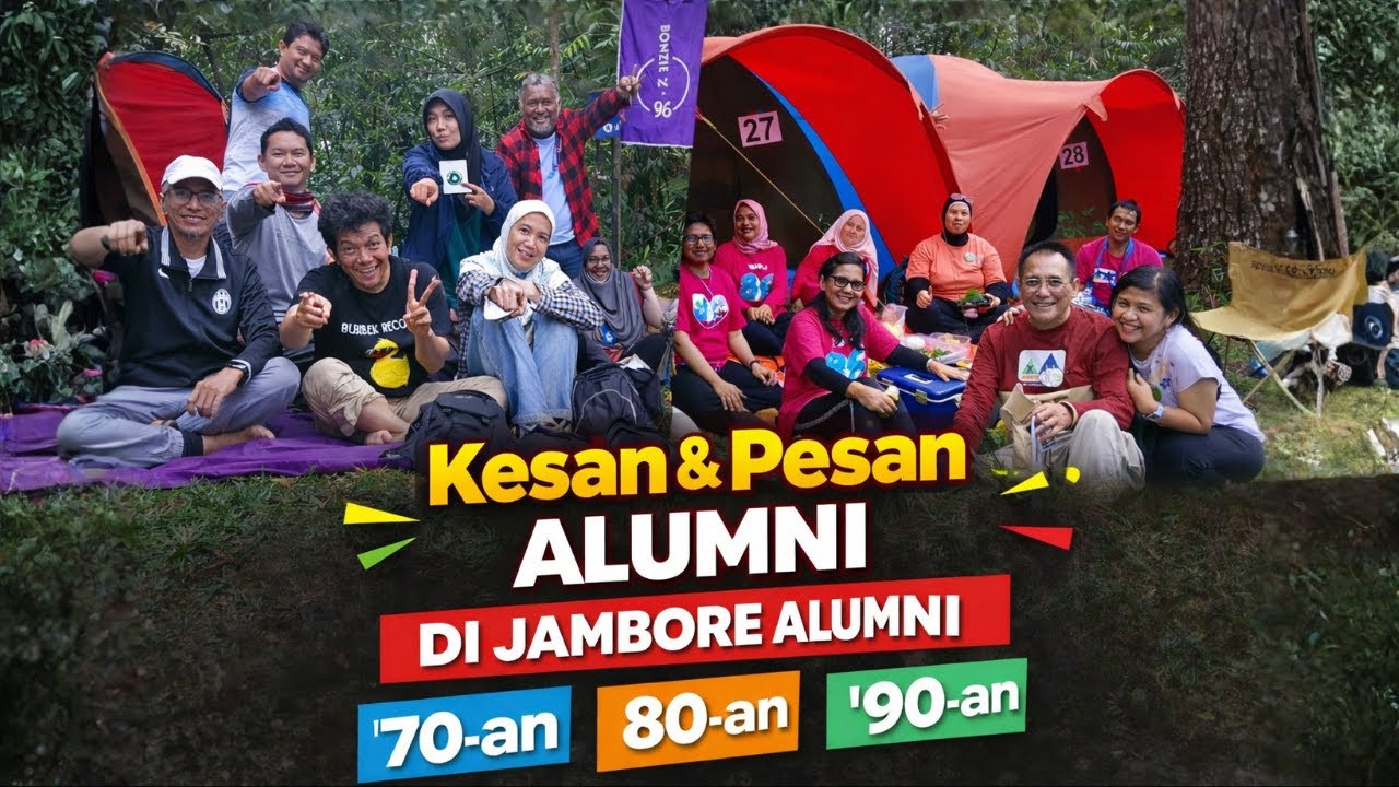 Satu Rasa, Banyak Angkatan | Kesan & Pesan Alumni 77–96 di Jambore Alumni