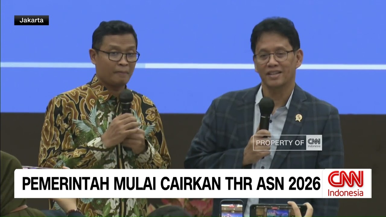Pemerintah Mulai Cairkan THR ASN 2026