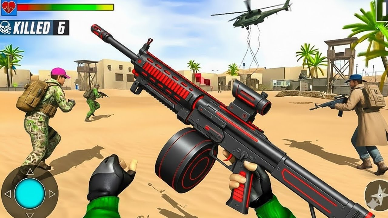 Gun Strike FPS Shooting Game - Banduk Wala Goli Wala Game - Android GamePlay