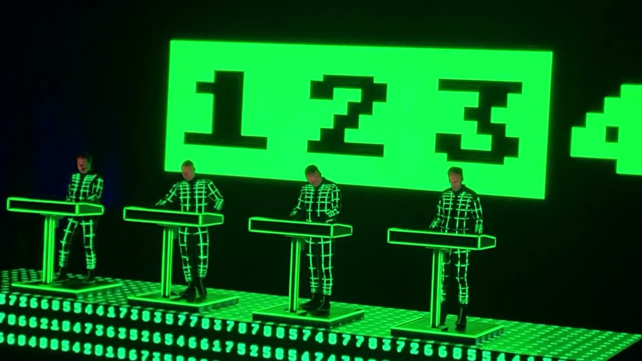 Kraftwerk - Numbers, Computer World - 3/6/25 - Franklin Music Hall, Philadelphia, PA