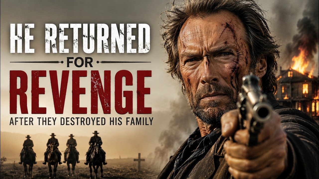 He Returned for Revenge After They Destroyed His Family | Western Action Movie