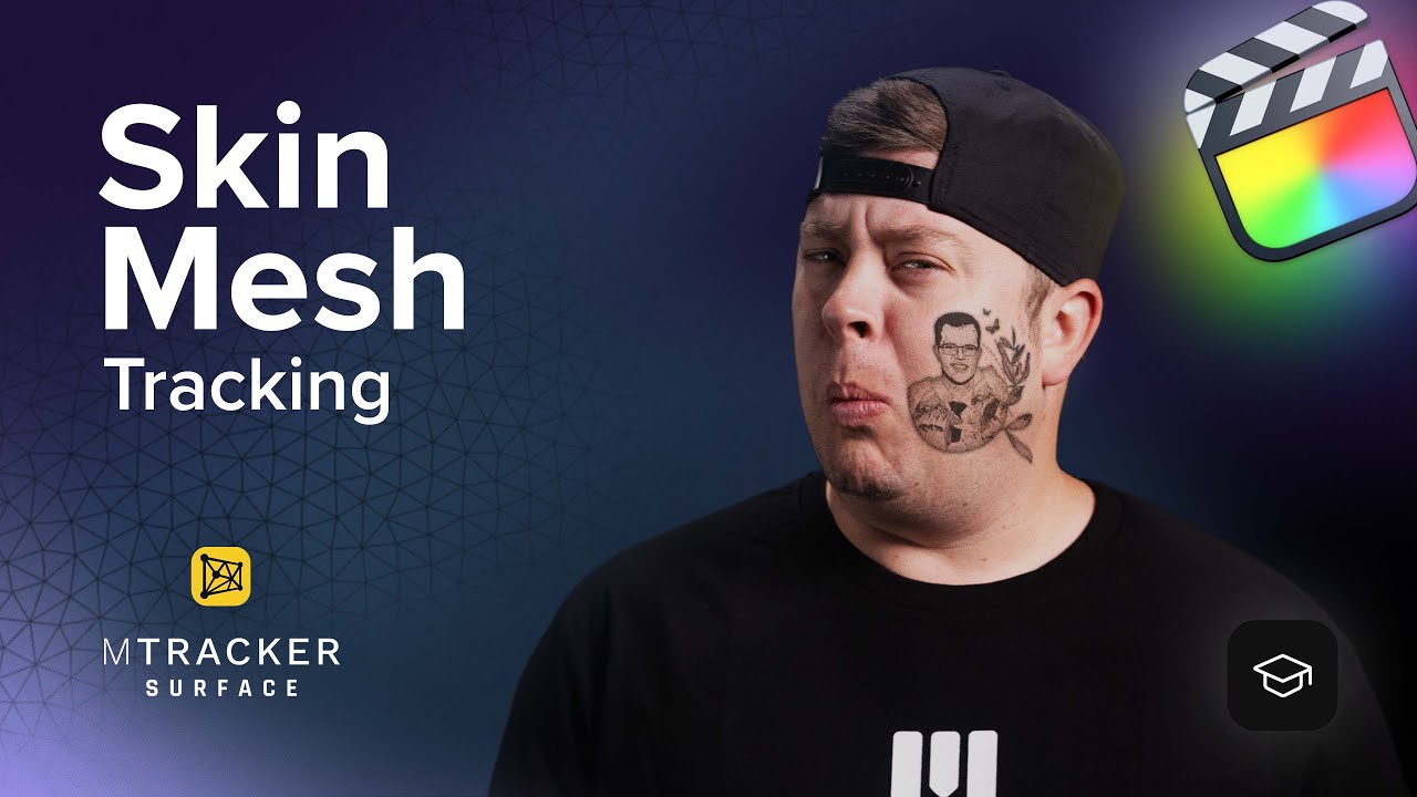 Tattoo without commitment with skin mesh tracking — mTracker Surface Tutorial — MotionVFX