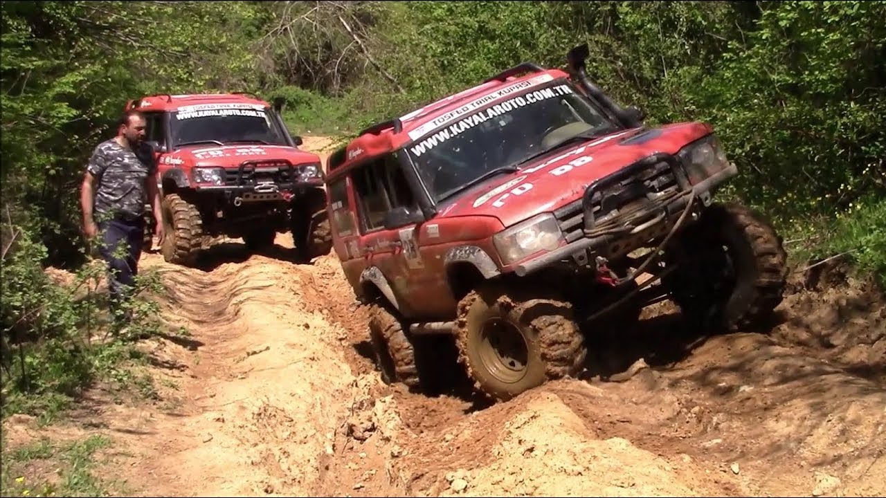 Land Rover Discovery TD5's   **OFF ROAD 4x4 CHALLENGE**