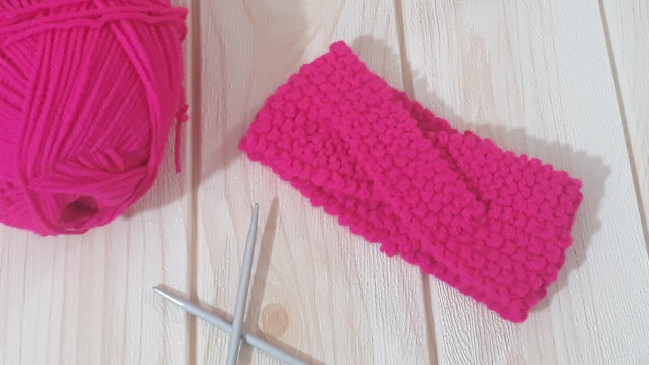 تريكو بوندانه🎀\ knitting headband