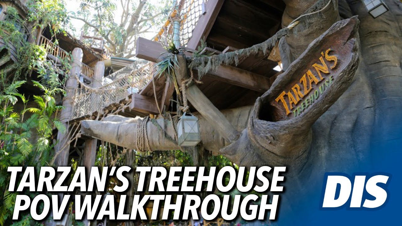 Tarzan's Treehouse POV Walkthrough | Disneyland