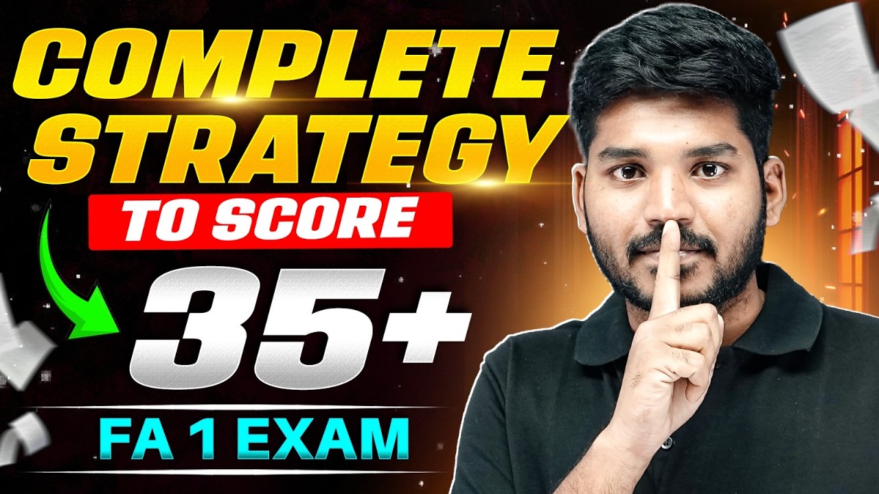 Complete Strategy 🔥 | Study Plan, Strategy | FA 1 Exam AP 10th Class