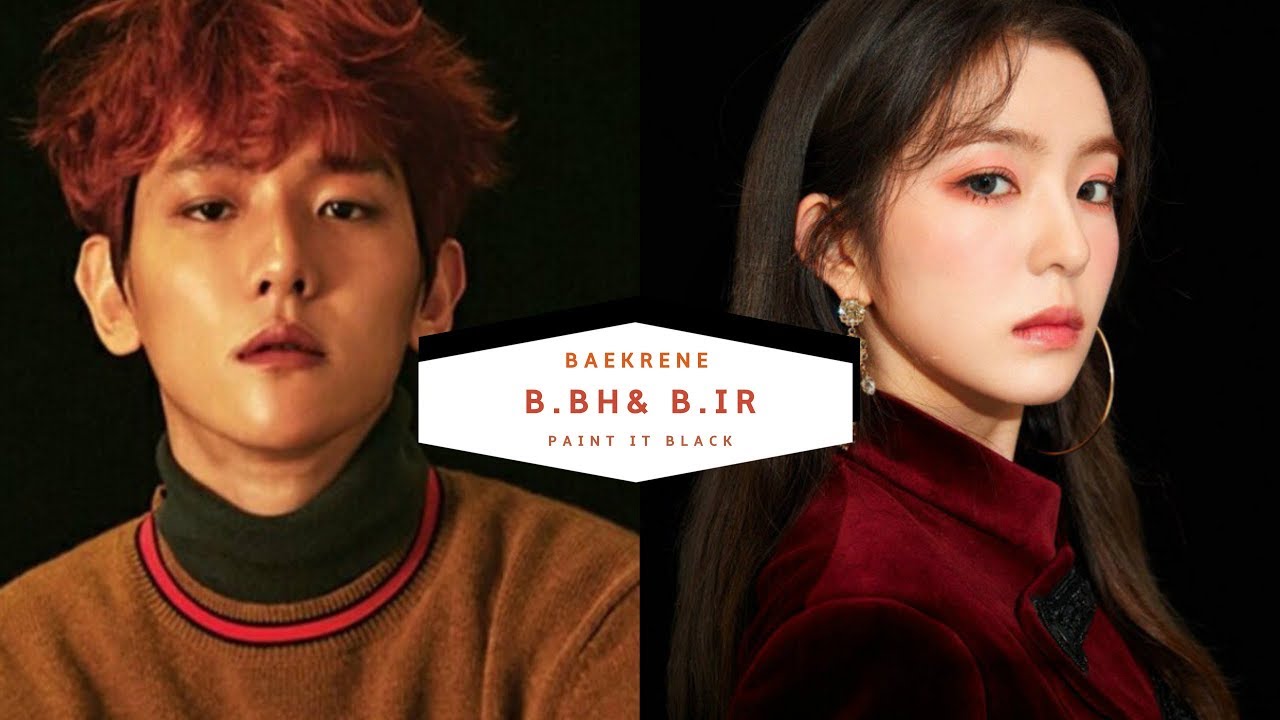 baekhyun & irene /paint it black/ au