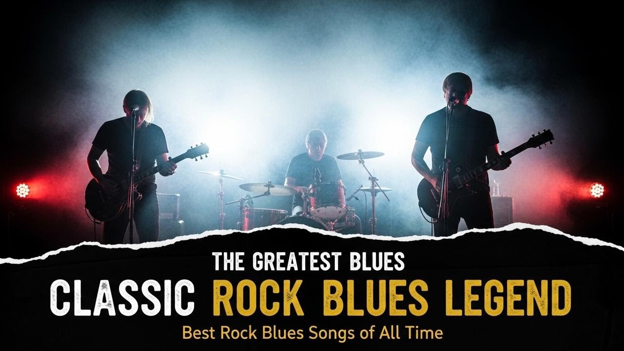 Eric Clapton, ZZ Top, BB King, Muddy Waters, Jimi Hendrix – Old School Electric Blues Rock