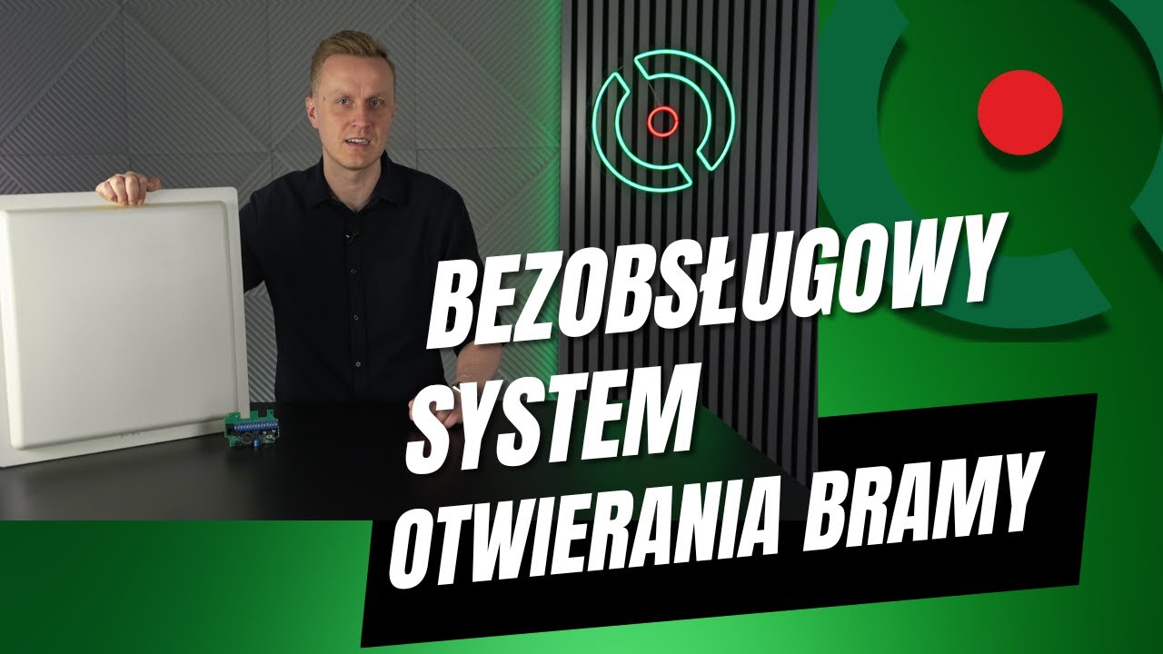 Bezobsługowy system otwierania bramy lub szlabanu Proxima UHF TAG
