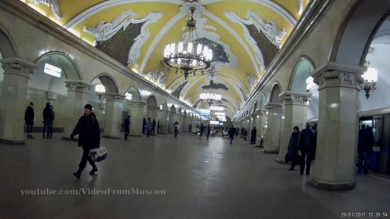 Станция метро Комсомольская кольцевая  // 29.01.2017