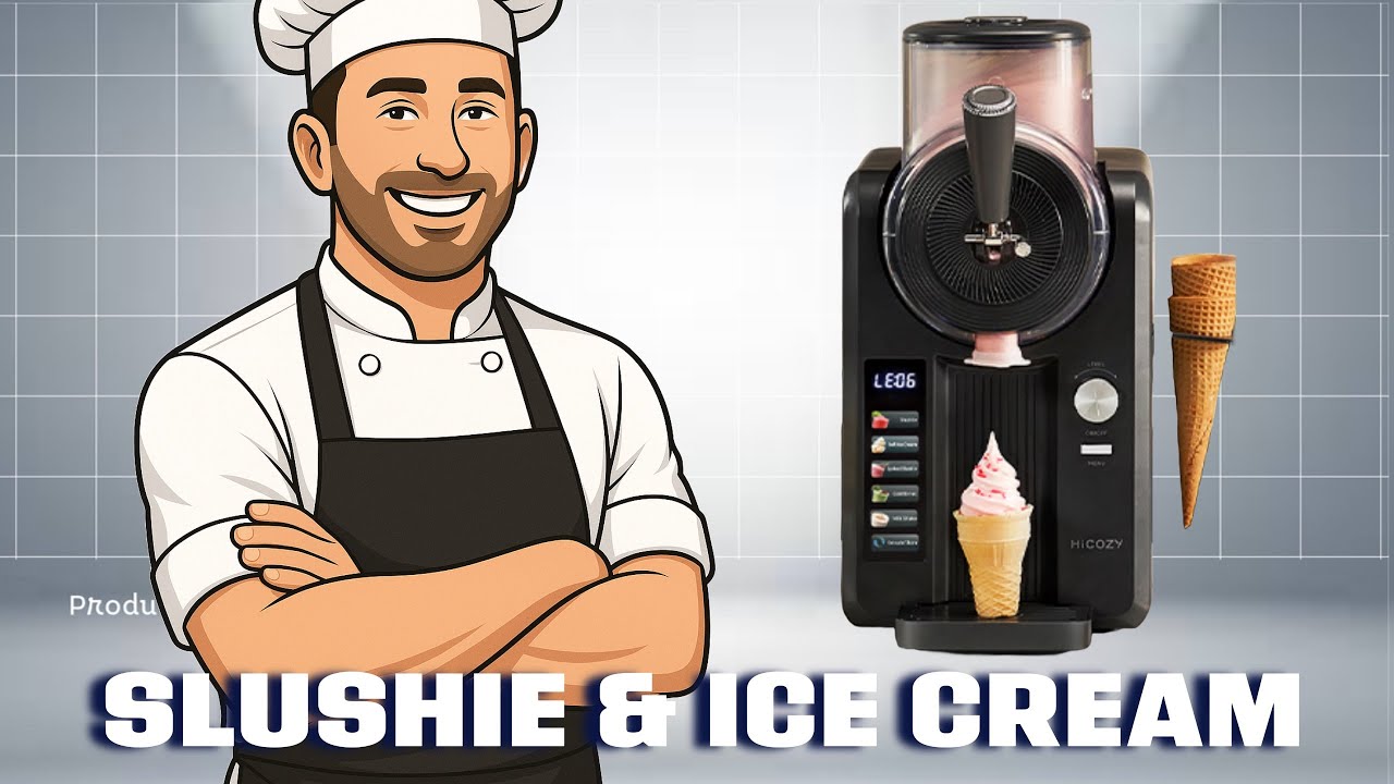 HiCOZY F3 5 in 1 Slushie & ice cream maker