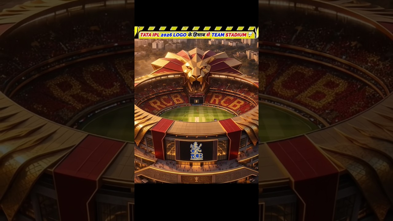 TATA IPL 2026 TEAMS LOGO TO STADIUM DESIGN🤯