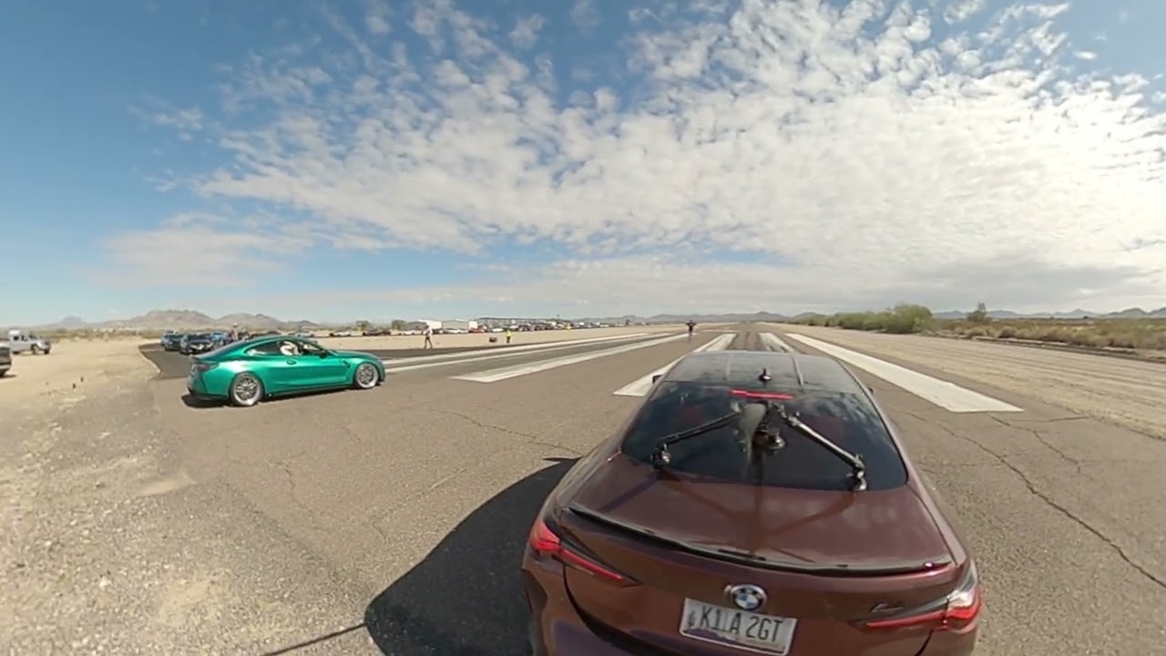 RWD Stage 2 G82 M4 Competition vs XDrive Stage 2 G82 M4 Competition 1/2 Mile Race No Fly Zone