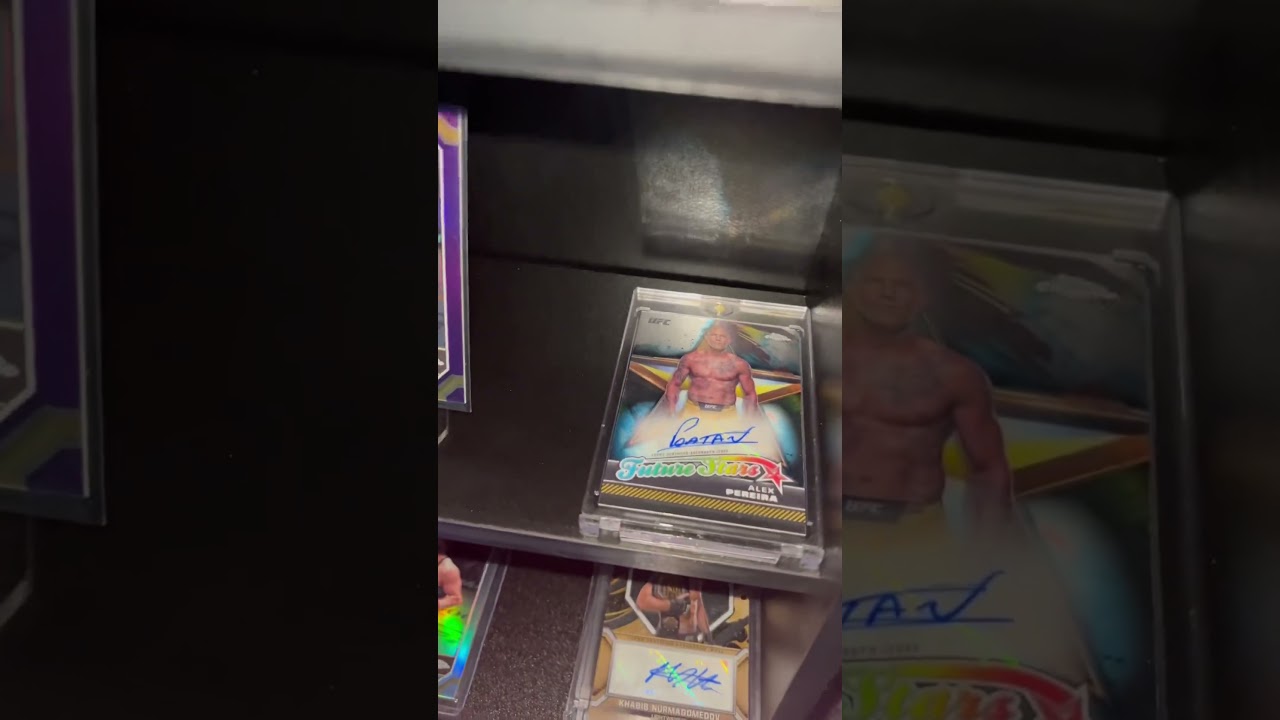 My UFC card collection