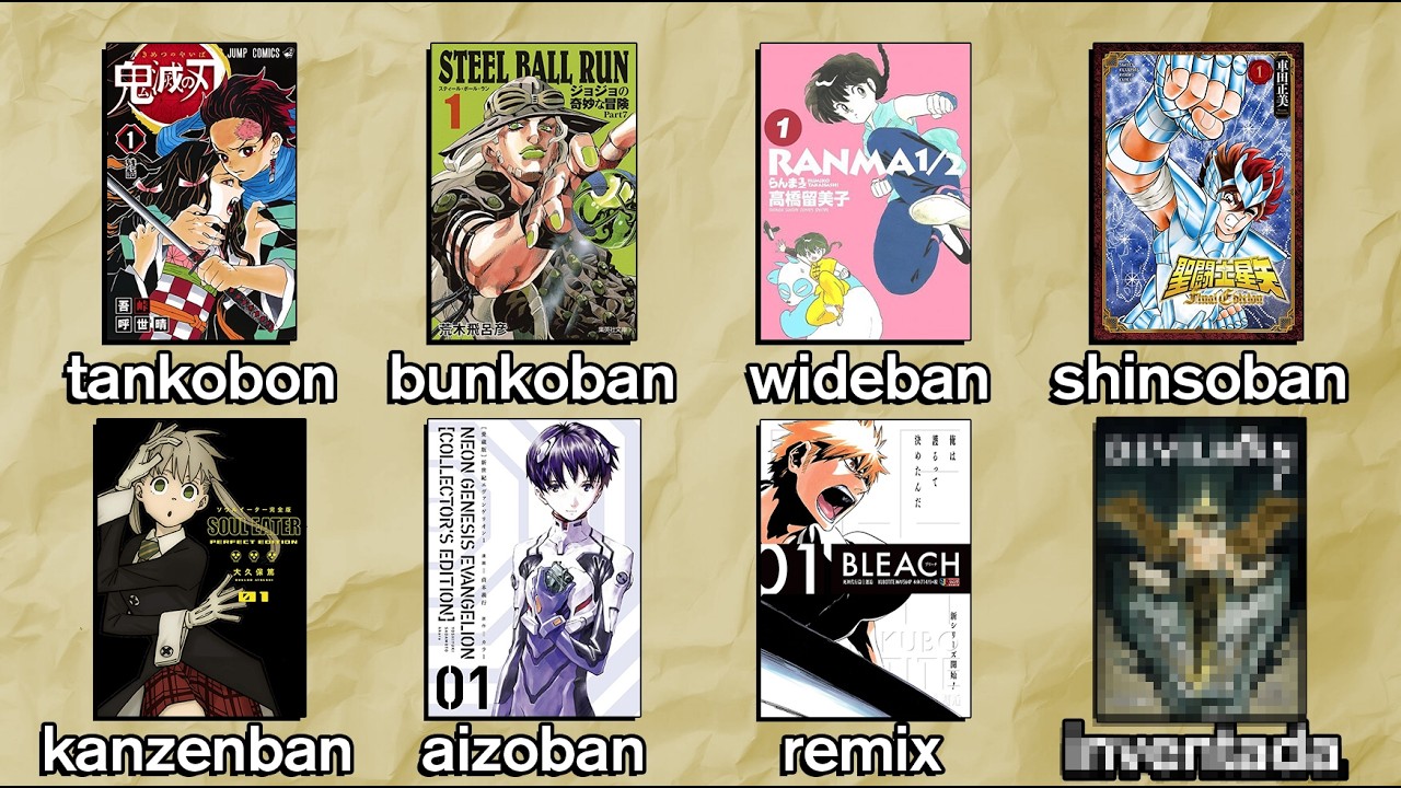 Todas Las Ediciones De Manga Explicadas