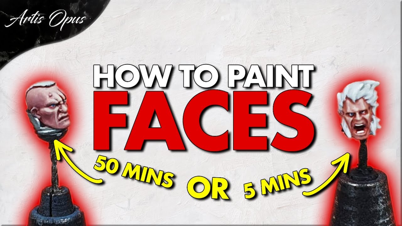 HOW TO PAINT FACES - hacked!