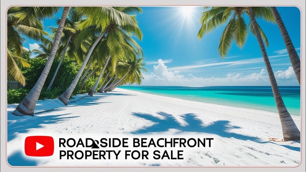 #0126 NAPAKA GANDANG BEACHFRONT PROPERTY | ROADSIDE | NEARBY RESORT/SCHOOL/RESIDENTIAL & CHURCH
