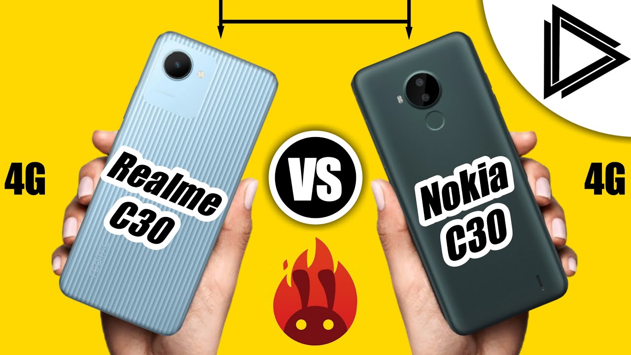 Realme C30 vs Nokia C30 | Full Space Nokia C30 vs Realme C30