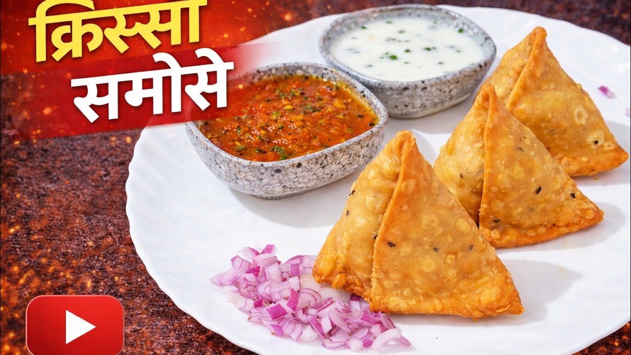 SAMOSA RECIPE | SAMOSA WITH CHATPATI CHATNI 
