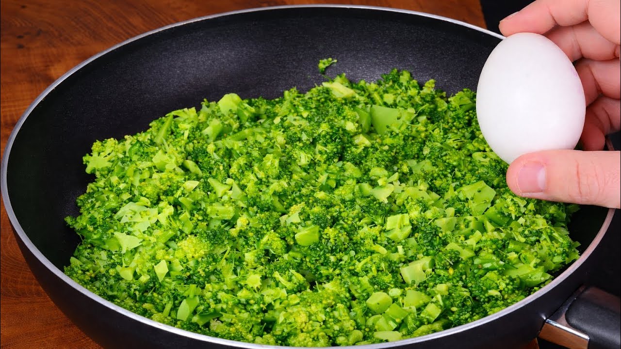 The best recipe for every day! A simple broccoli recipe in 5 minutes that tastes better than meat!