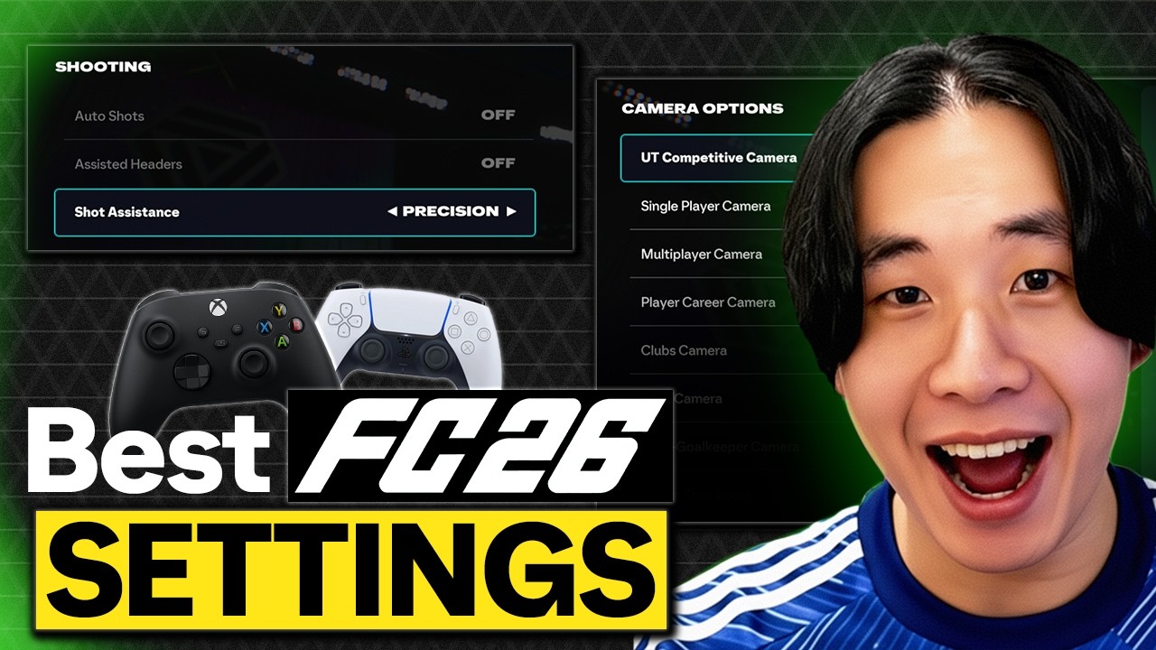 The BEST CONTROLLER & CAMERA settings in FC 26