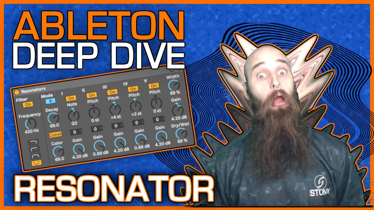 Ableton 10 | Resonator | Deep Dive | How to use Resonator (2020)
