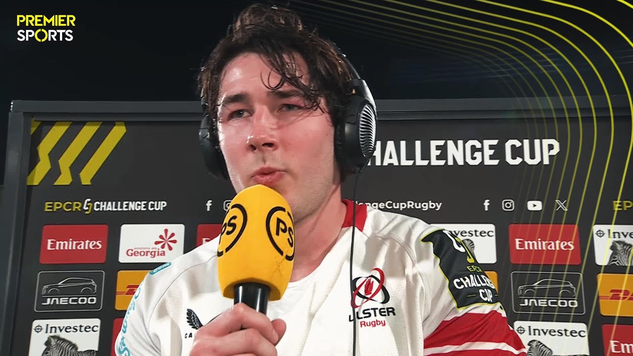 Ulster's David McCann speaks after Player of the Match display against Racing 92