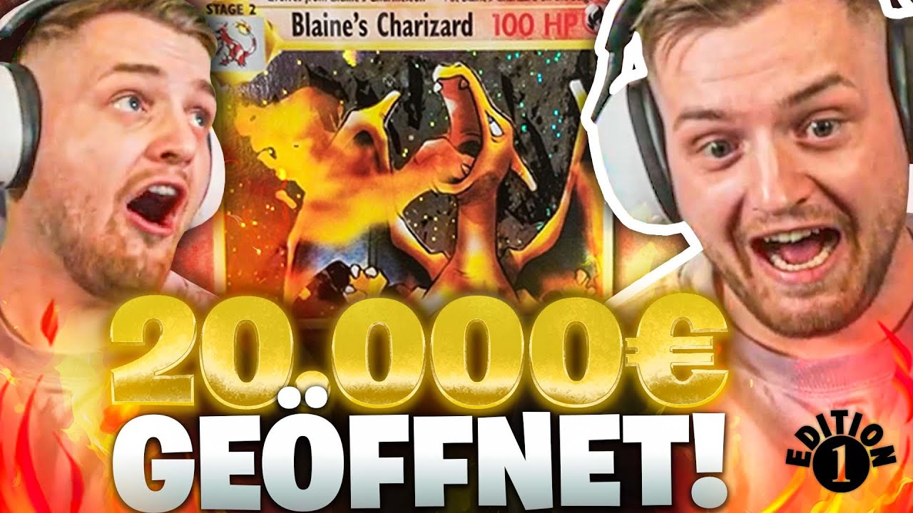 💸😱ZIEHE ich das GLURAK aus GYM CHALLENGE 1 EDITION für 20.000€? | Pokemon Opnening