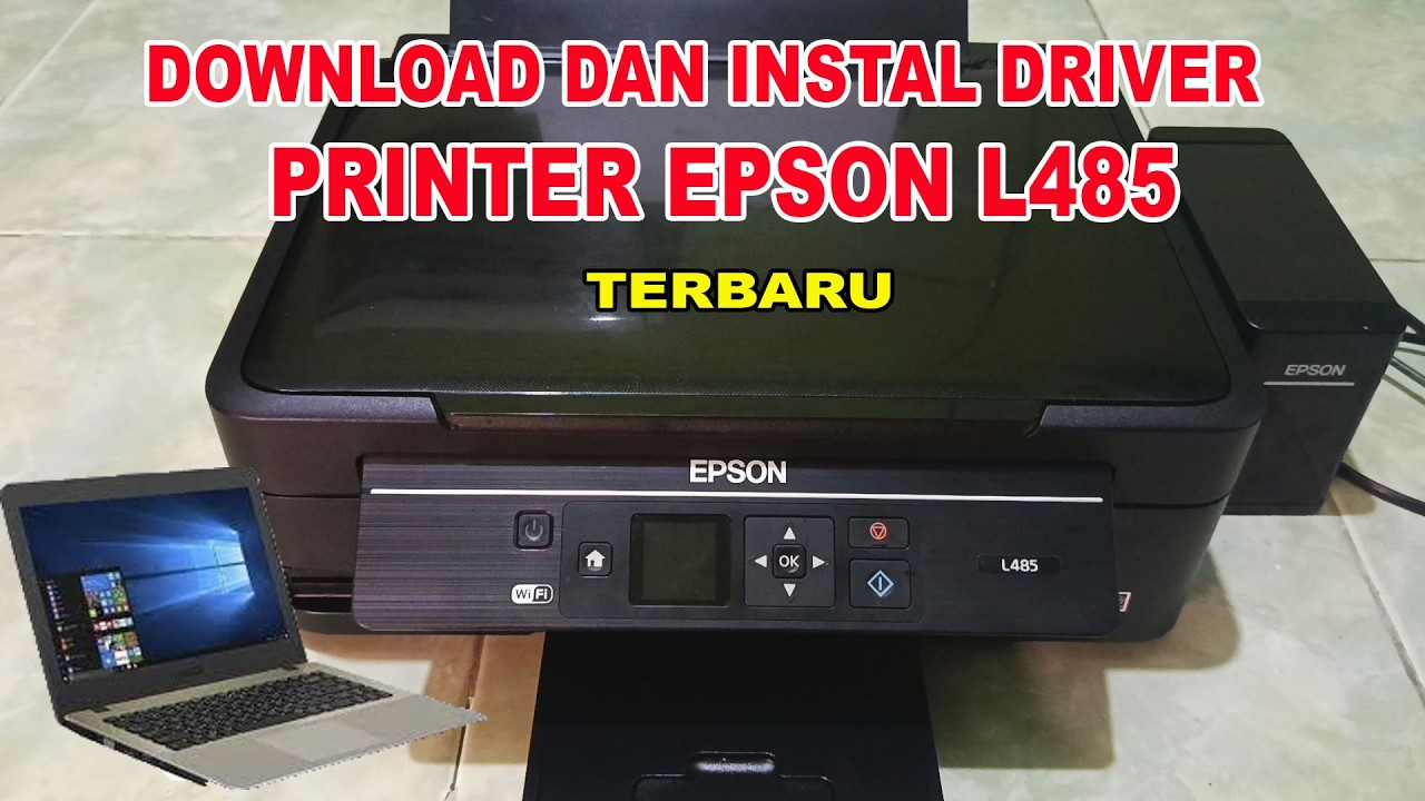 CARA INSTAL DRIVER PRINTER EPSON L485