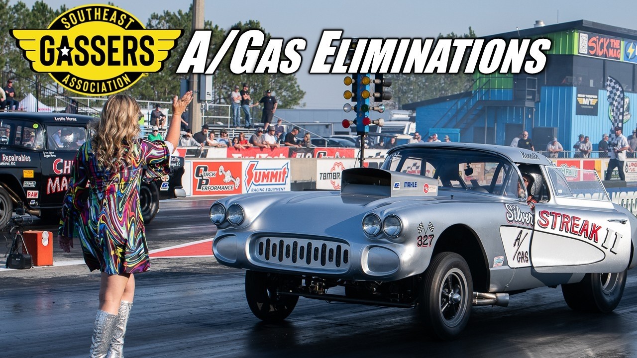 Southeast Gassers Association 2025 | A/Gas Eliminations Recap | South Georgia Motorsports Park
