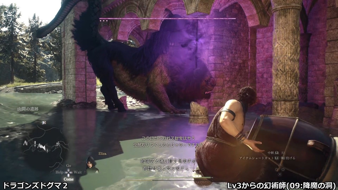 ドラゴンズドグマ２ - Lv3からの幻術師(09:降魔の洞)
