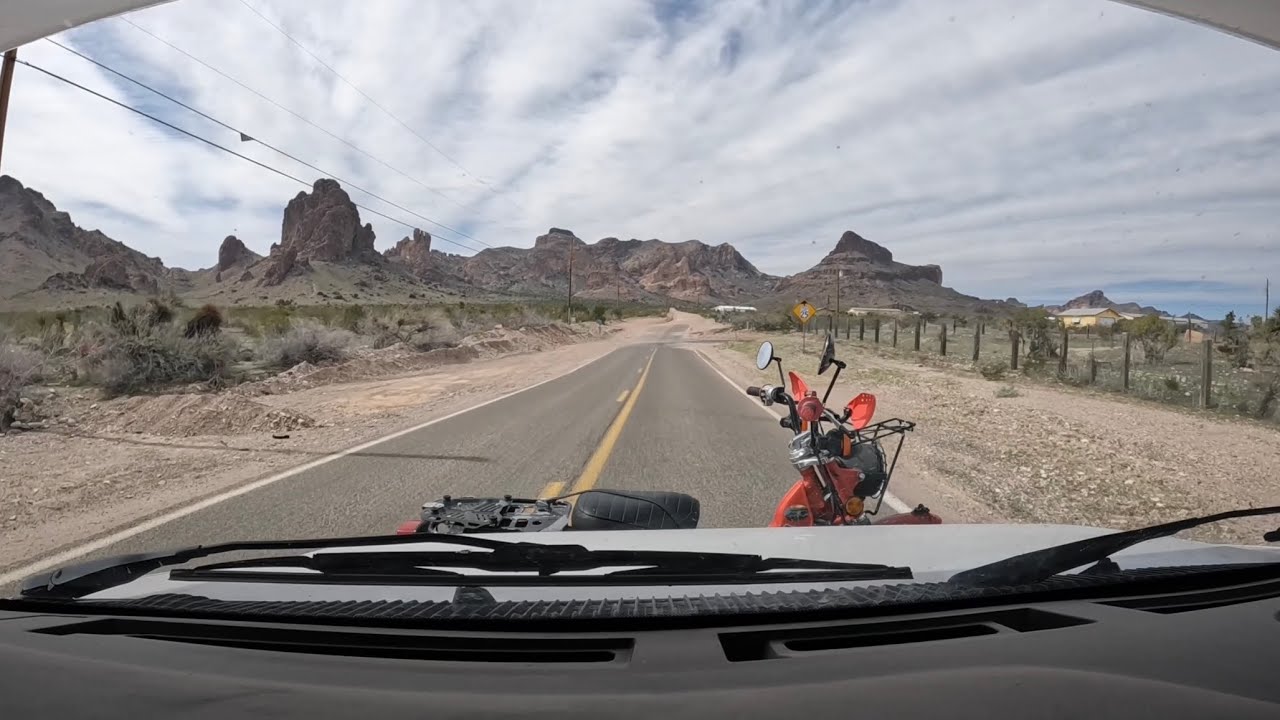 Quartzsite to Golden Valley  #rvlife 