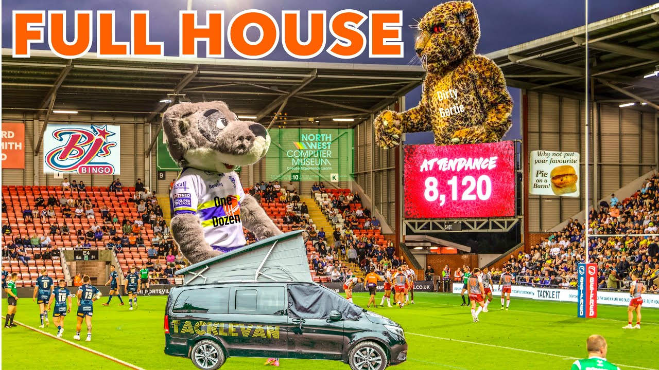 Is it a FULL HOUSE ? - Leigh Leopards v Warrington Wolves